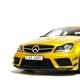 Illustration for article titled Black And Yellow: GT Spirits 1/18 Mercedes-Benz C63 AMG Black Seriesem/em